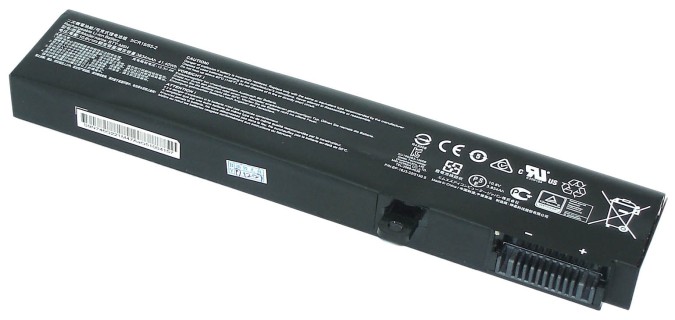 Аккумуляторная батарея для ноутбука MSI GE62 GE72 (10.8V 41,4Wh) PN: BTY-M6H, черная