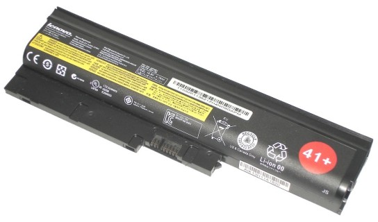Аккумуляторная батарея для ноутбука Lenovo ThinkPad T60, T60p, T61 (10.8V 57Wh) PN: 92P1104, черная