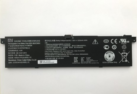 Аккумуляторная батарея для ноутбука Xiaomi Mi Air 13.3 (7.6V 39Wh) PN: R13B02W