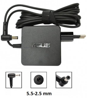 Зарядное устройство для ноутбуков Asus 19v 1.75a (Разъем 5.5 - 2.5) 45w квадрат