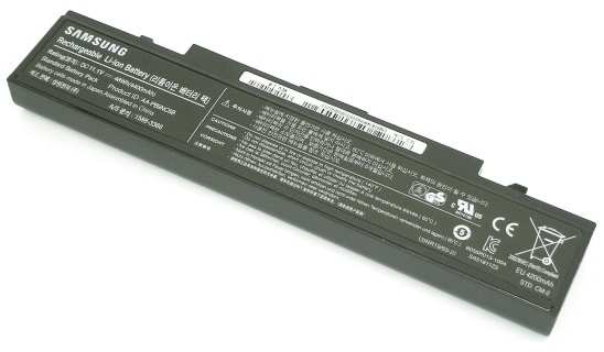Аккумуляторная батарея для ноутбука Samsung R420 R510 R580 (11.1V 48Wh) PN: AA-PB9NC6B, черная