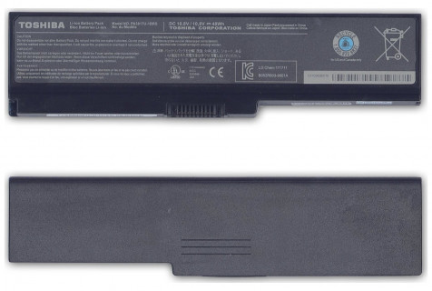Аккумуляторная батарея PA3817U-1BRS для ноутбука Toshiba Satellite A660, A665, C650, C650D, L630, L635, L650, L650D, L655, L670, C650 серий 10.8 вольт 4200 мАч