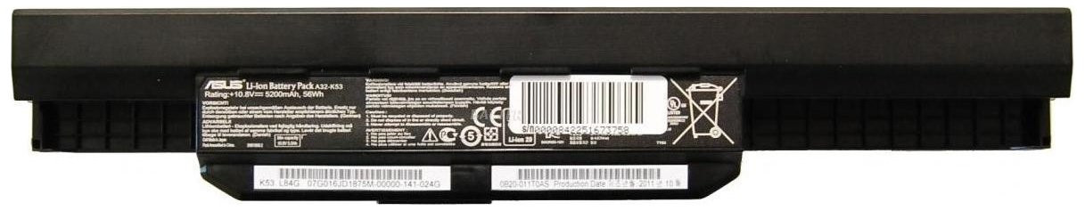 Батарея A32-K53 для ноутбука ASUS A43 A53 K43 K53 X43 X44 X53 серий (10.8v 4800mah)