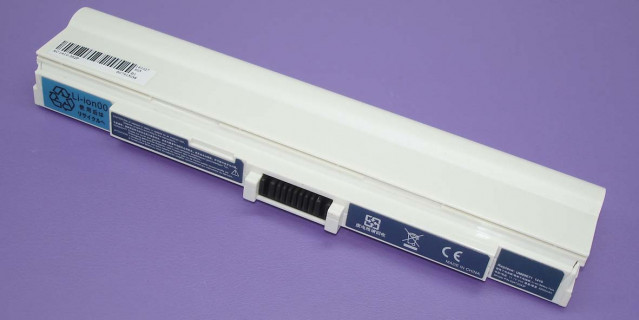 Аккумуляторная батарея для ноутбука Acer Aspire 1810T (10.8V 5200mAh) PN: UM09E71, OEM, белая