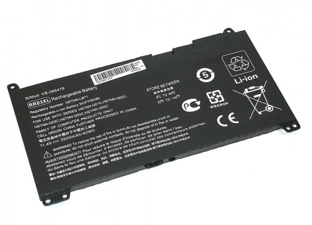 Аккумуляторная батарея для ноутбука HP G4 440 (11.4V 3500mAh) PN: RR03XL, OEM