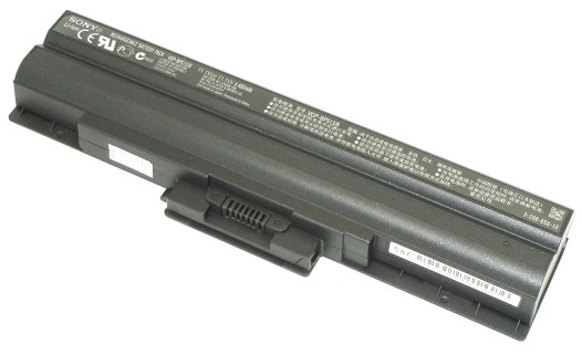 Аккумуляторная батарея для ноутбука Sony Vaio VGN-AW, CS FW (11.1V 4800mah) PN: VGP-BPS13, черная