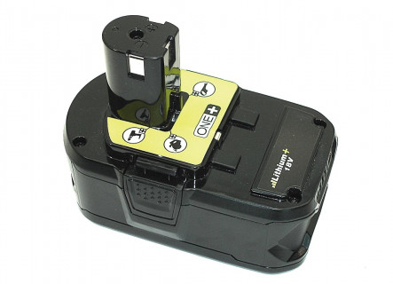 Аккумулятор для шуруповерта RYOBI (18V 5000mAh Li-Ion) p/n: P104, P103, RB18L50