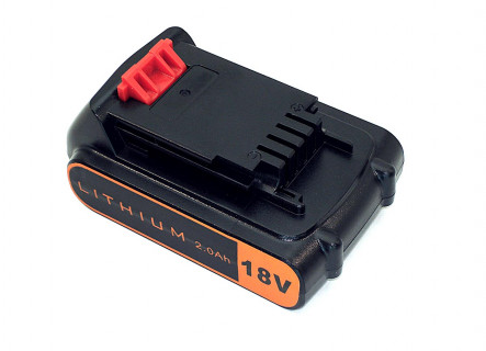 Аккумулятор для шуруповерта Black & Decker (18V 2000mAh Li-ion)CD, KS, PS (BL2018-XJ)