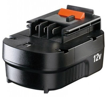 Аккумулятор для шуруповерта Black &amp; Decker (12V 3300mAh  Ni-Mh) p/n: A12, A12E, A12EX, A12-XJ, FS120B, FSB12, A1712