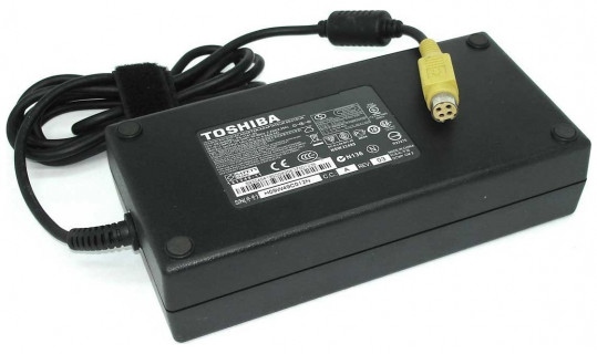 Блок питания для ноутбуков Toshiba 19v-9.5a (Штекер с 4 отверстиями) 180w