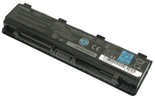Аккумуляторная батарея для ноутбука Toshiba Satellite C800 (10.8V 4200mah) PN: PA5024U-1BRS, черная