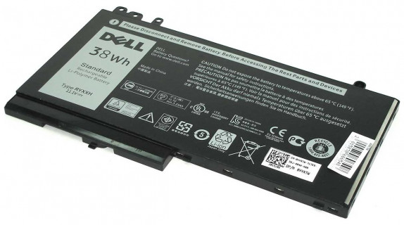 Батарея для ноутбука Dell Latitude 12 E5250 (11.1v 38Wh) Type: RYXXH