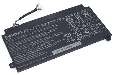 Аккумуляторная батарея для ноутбука Toshiba E45W (10.8V 45Wh) PN: PA5208U, черная